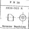 Bronze Bushing RH Bronze Bushing RH